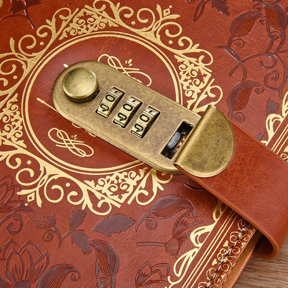 Journal Leather Hardcover - PU 가죽 A5 저널 노트북 콤비네이션