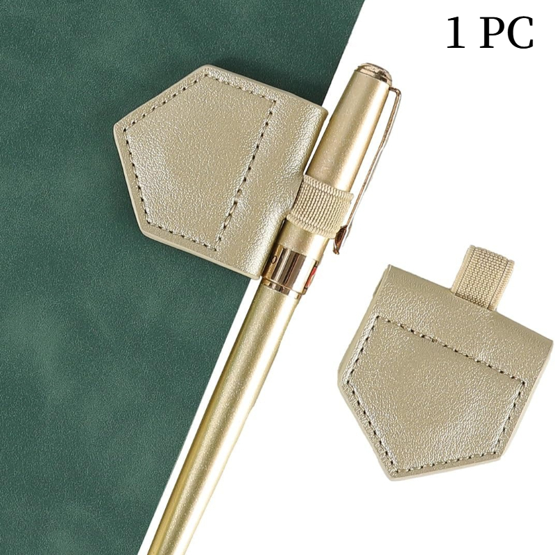 Bookmark Magnetic Clip - 1pc 자기 PU 가죽 북마크 펜
