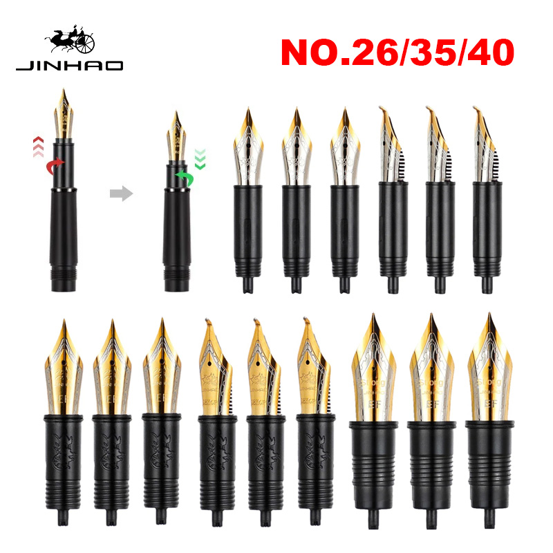 Fountain Pen Ink - 1/3Pcs Jinhao 만년필 펜촉 9019 /