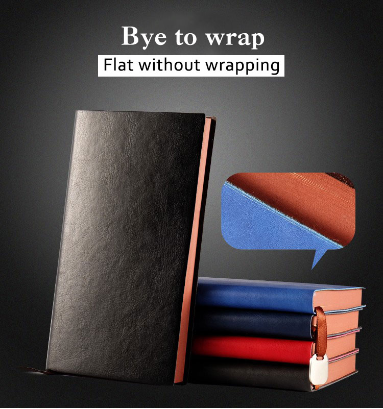 Journal Leather Hardcover - A6 미니 귀여운 비즈니스 PU 가죽