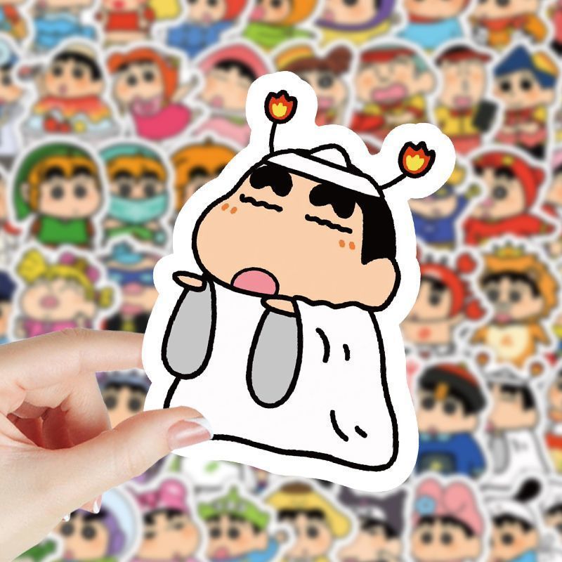 크레용신짱 만화 귀여운 100개 스티커 카와이 학생 D - Cardstock Paper Pack 리뷰 및 가격