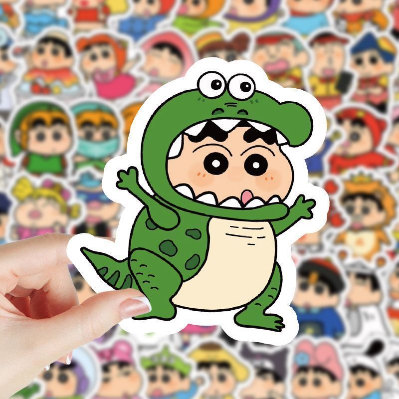 크레용신짱 만화 귀여운 100개 스티커 카와이 학생 D - Cardstock Paper Pack 리뷰 및 가격