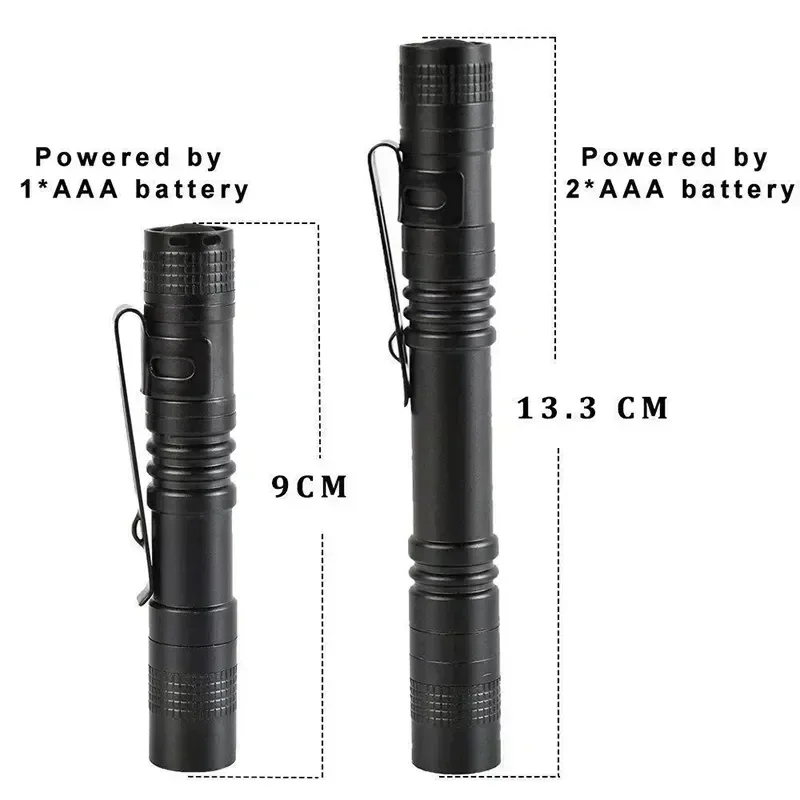 미니 휴대용 LED 펜 라이트 클립 포함 초강력 고휘도 - Stationery Supply 리뷰 및 가격