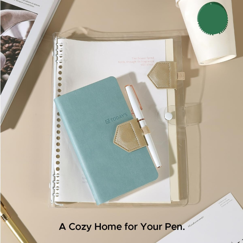 1pc 자기 PU 가죽 북마크 펜 홀더 포함 PU 가죽 - Bookmark Magnetic Clip 리뷰 및 가격