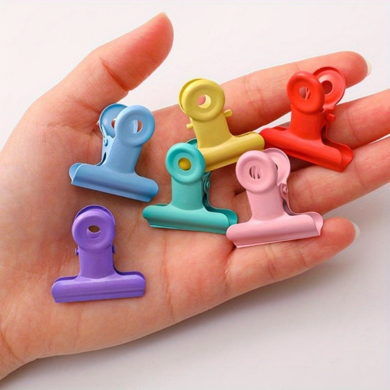 10pcs 다기능 가방 칩 클립 식품 클립 사진 파일  - Is Stationery Office Supply 리뷰 및 가격