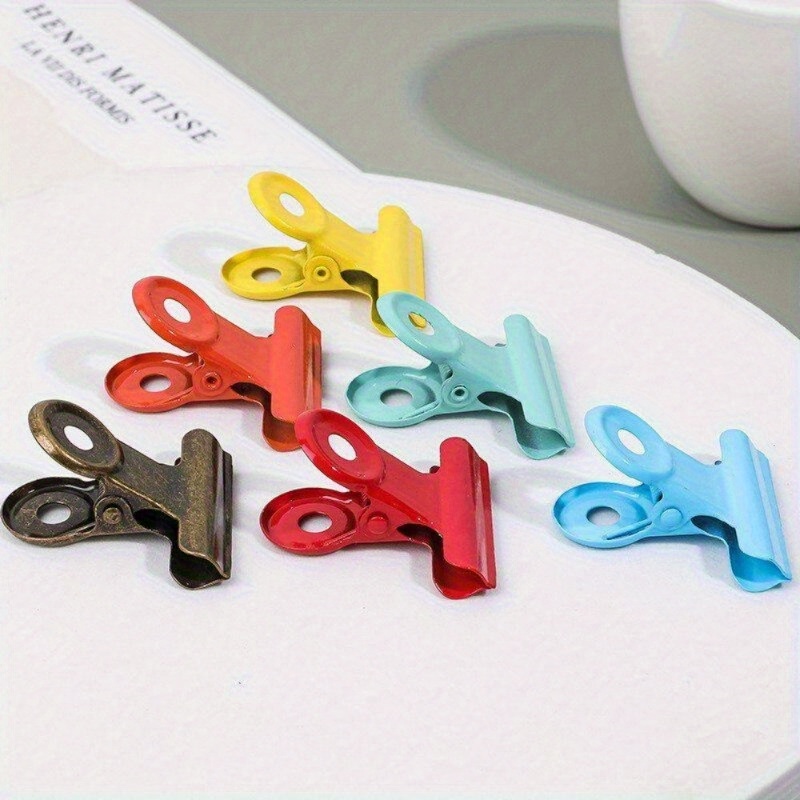10pcs 다기능 가방 칩 클립 식품 클립 사진 파일  - Is Stationery Office Supply 리뷰 및 가격