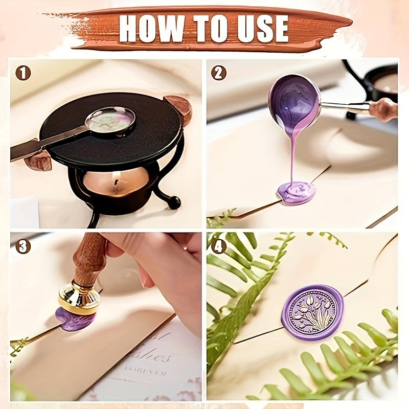 21개의 다양한 스타일의 왁스 스탬프 세트, 레트로 클 - Wax Seal Stamp Kit 리뷰 및 가격