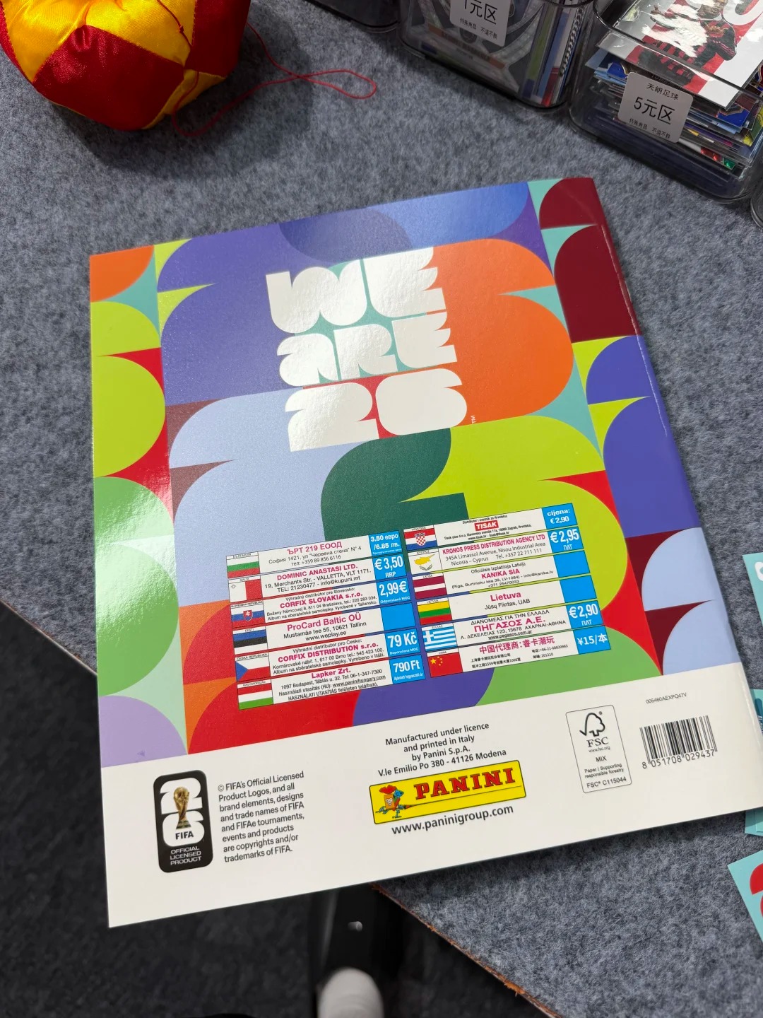 파니니 2026 FIFA 월드컵 스티커 팩 파니니 축구 - Cardstock Paper Pack 리뷰 및 가격