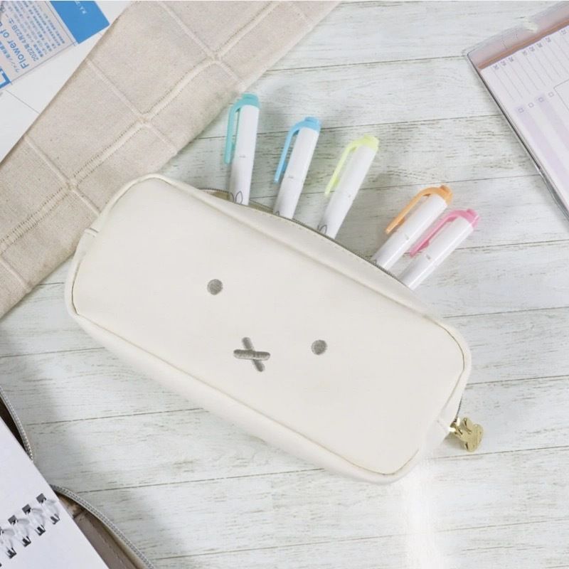 간단한 미피 토끼 달콤하고 귀여운 창의적인 만화 패턴  - Pencil Case Large 리뷰 및 가격