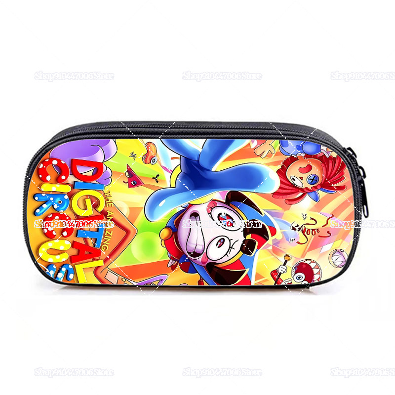 만화 애니메이션 놀라운 서커스 패턴 프린트 펜 가방 폼 - Pencil Case Large 리뷰 및 가격