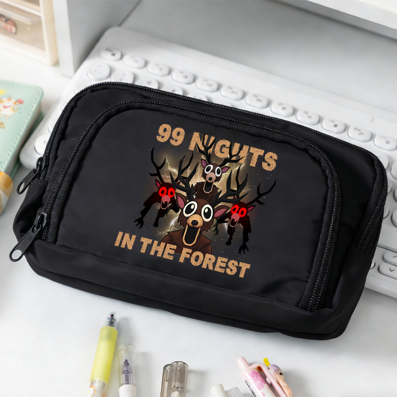 숲속의 99 밤 연필 케이스 만화 대형 펜 가방 소년  - Pencil Case Large 리뷰 및 가격