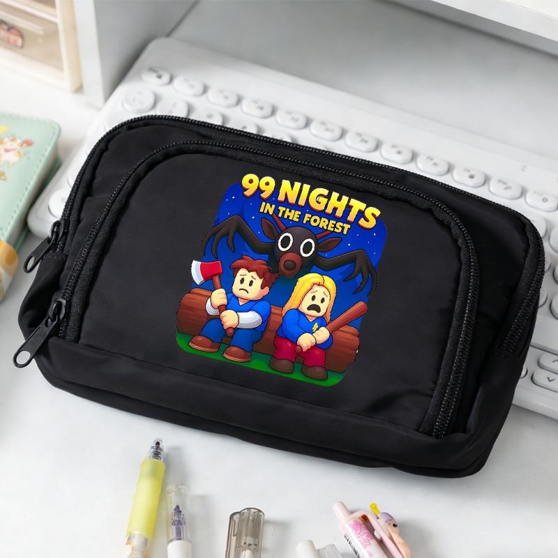 숲속의 99 밤 연필 케이스 만화 대형 펜 가방 소년  - Pencil Case Large 리뷰 및 가격