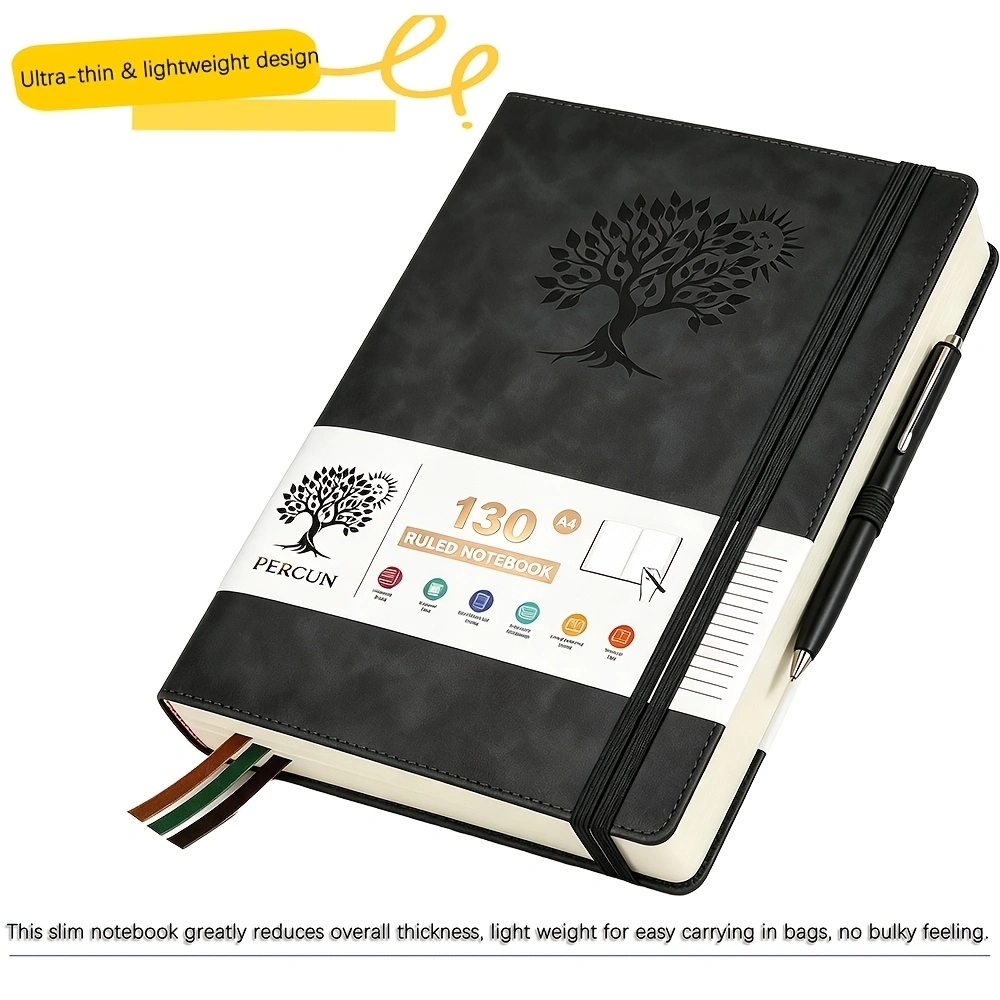 A4 줄 있는 하드커버 다이어리 노트, 인조 PU 가죽 - Journal Leather Hardcover 리뷰 및 가격