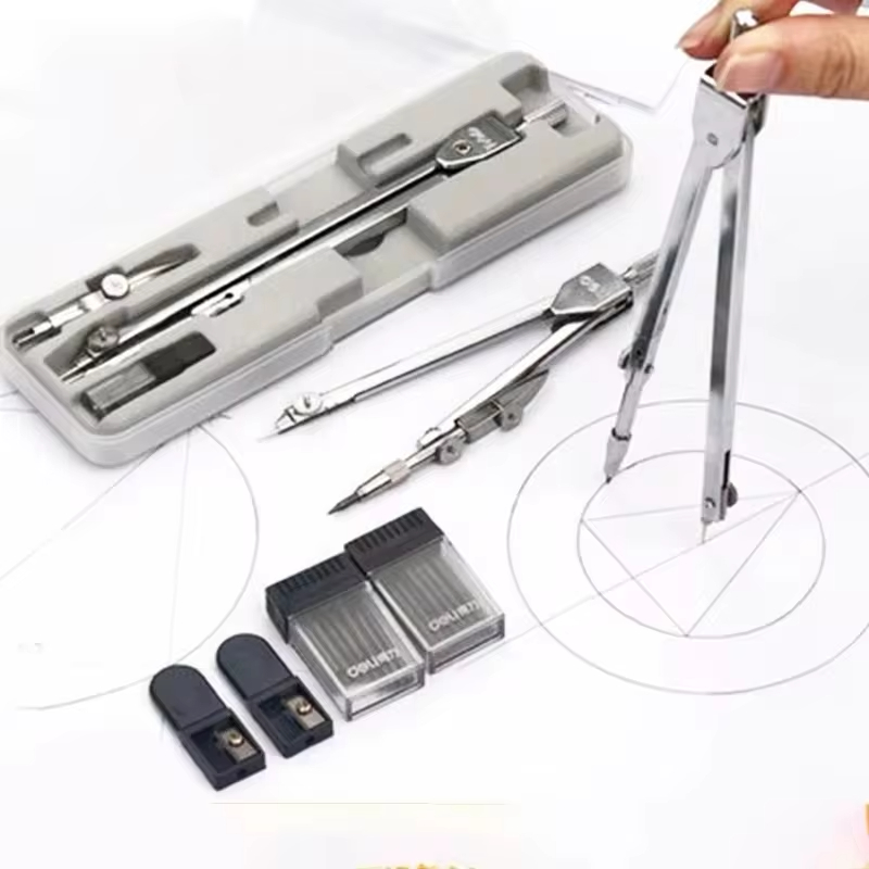 스테인레스 스틸 다기능 도면 그리기 나침반 수학 기하학 - Compass Geometry Set 리뷰 및 가격