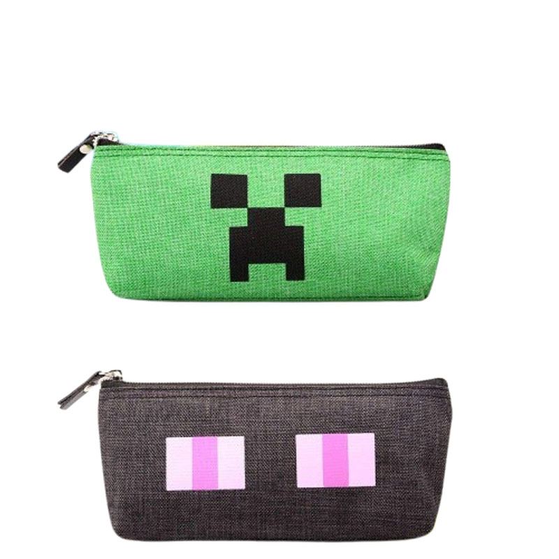 1PCS Minecrafte 연필 가방 학생을위한 만화 - Pencil Case Large 리뷰 및 가격