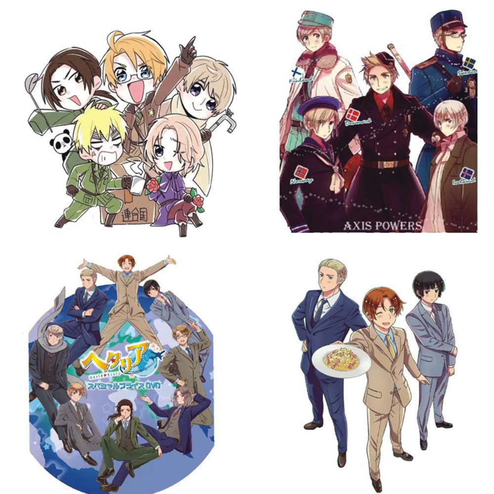 1 팩 애니메이션 스티커 Axis Powers 액션 피 - Cardstock Paper Pack 리뷰 및 가격