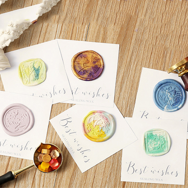 100개 빈티지 왁스 씰 스탬프용 레트로 왁스 프린트  - Wax Seal Stamp Kit 리뷰 및 가격